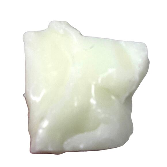 Custard Art Glass Cullet Glowing Opaque Uranium Slag Glass #5GX121 - Picture 3 of 5